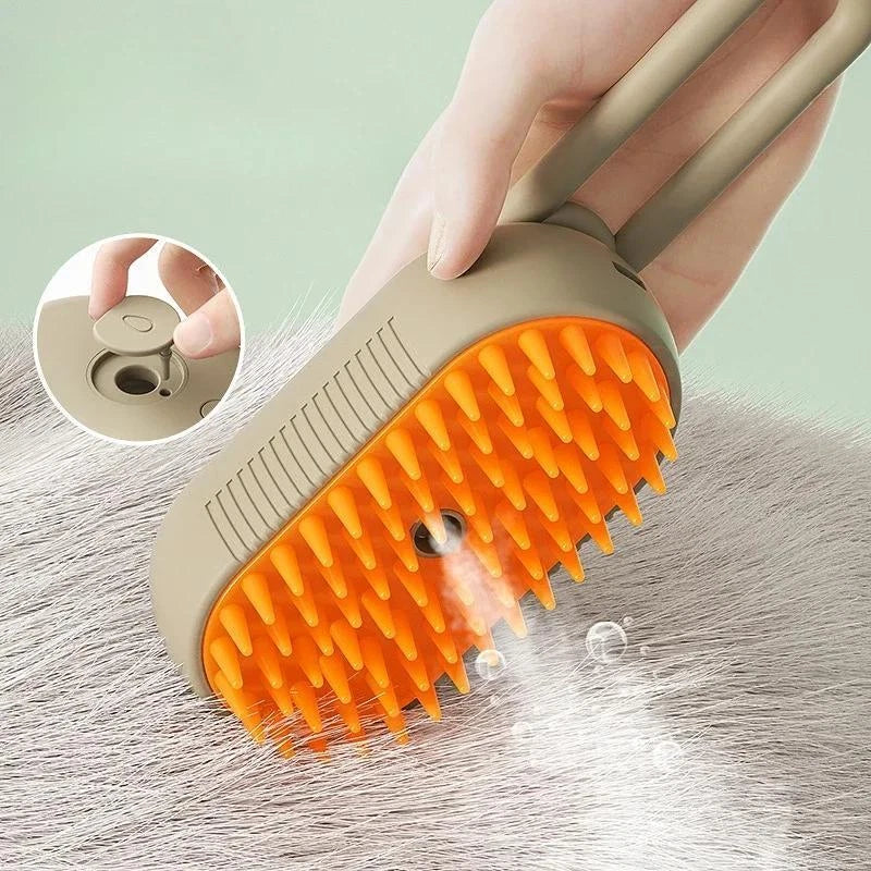 Cepillo a Vapor Para Mascotas