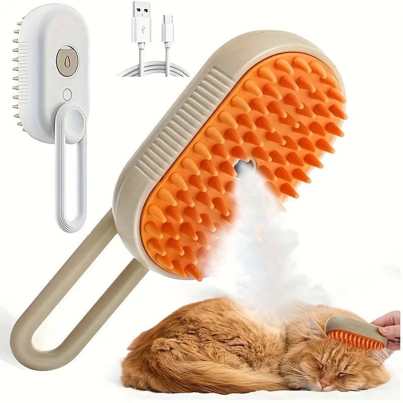 Cepillo a Vapor Para Mascotas